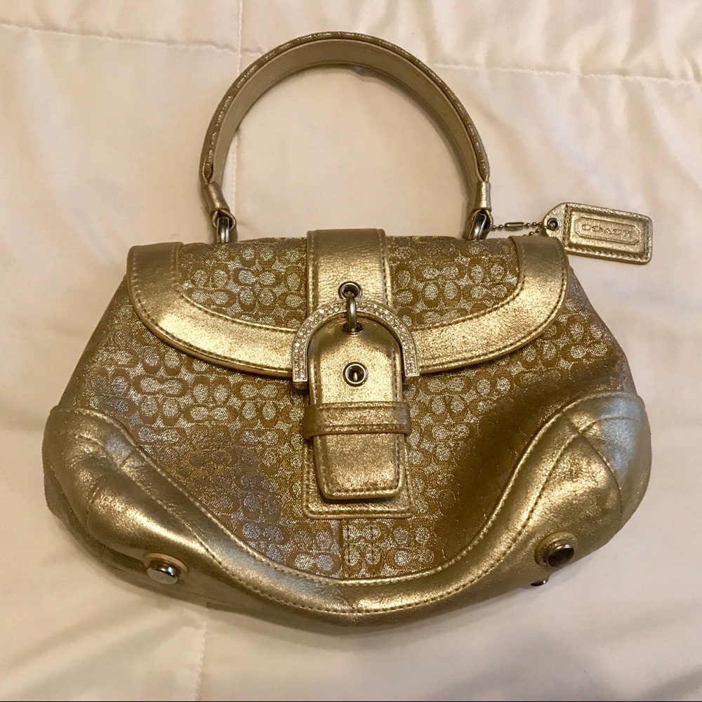 Gold Coach Purse